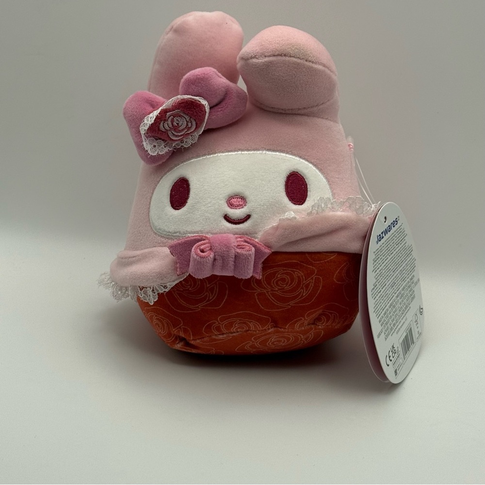 Hello Kitty My Melody‎ Pink Heart Squishmallow